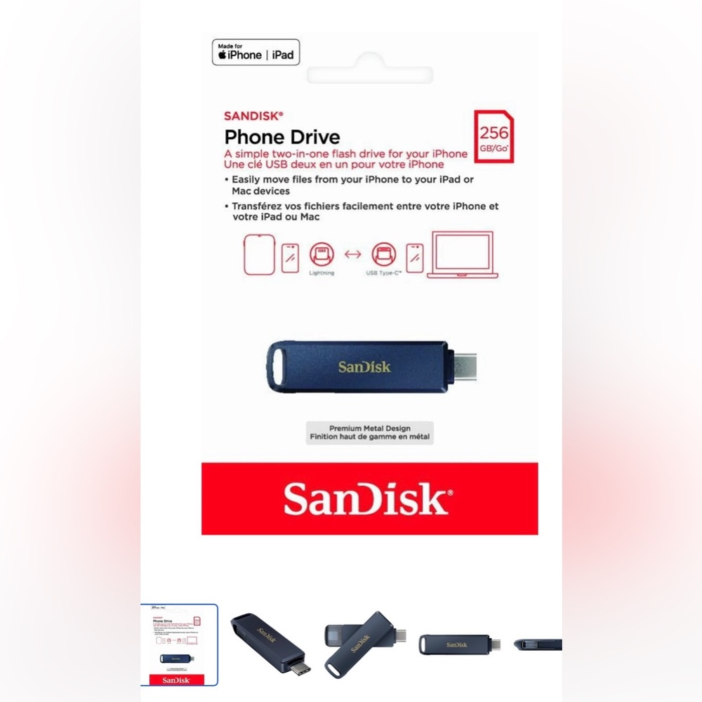 Andis Navy Phone Adapter 256GB